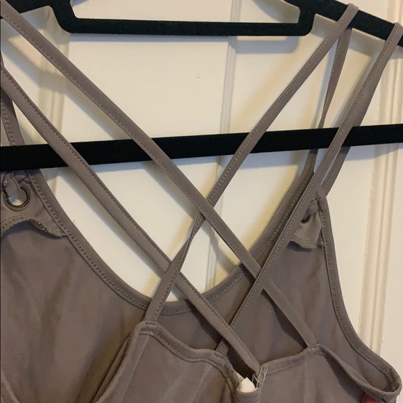 2/$30 TANK TOPS Criss-cross tank top - Picture 2 of 2